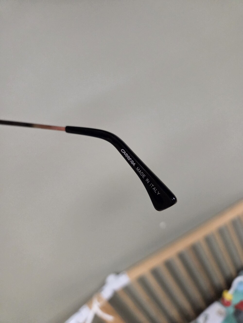 ​Carrera MB 721 Shield Sunglasses - Gold Frame, Gradient Lens (Missing One Screw - Picture 8 of 10